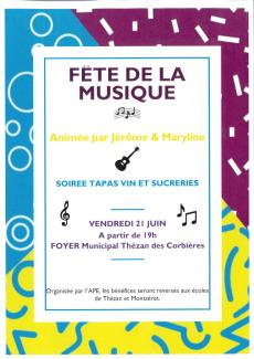 Fête de la Musique a Thézan des Corbières